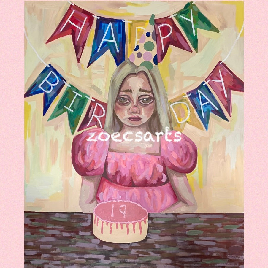 ‘PITY PARTY’ original artwork