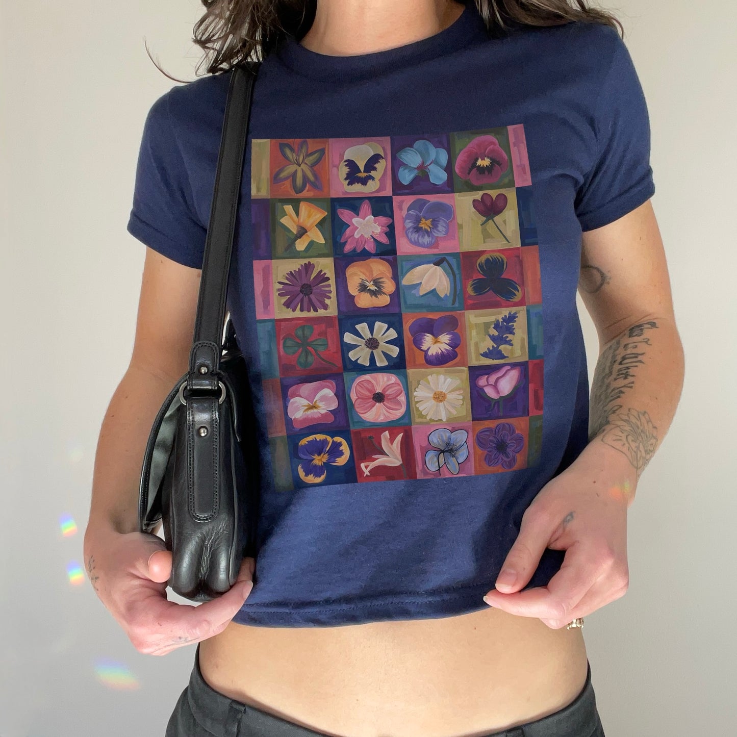 ‘PATCHWORK’ baby tee