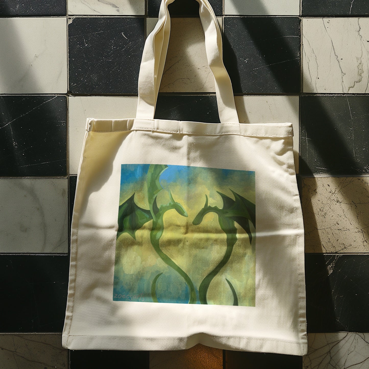 ’DRAGONS’ eco tote bag