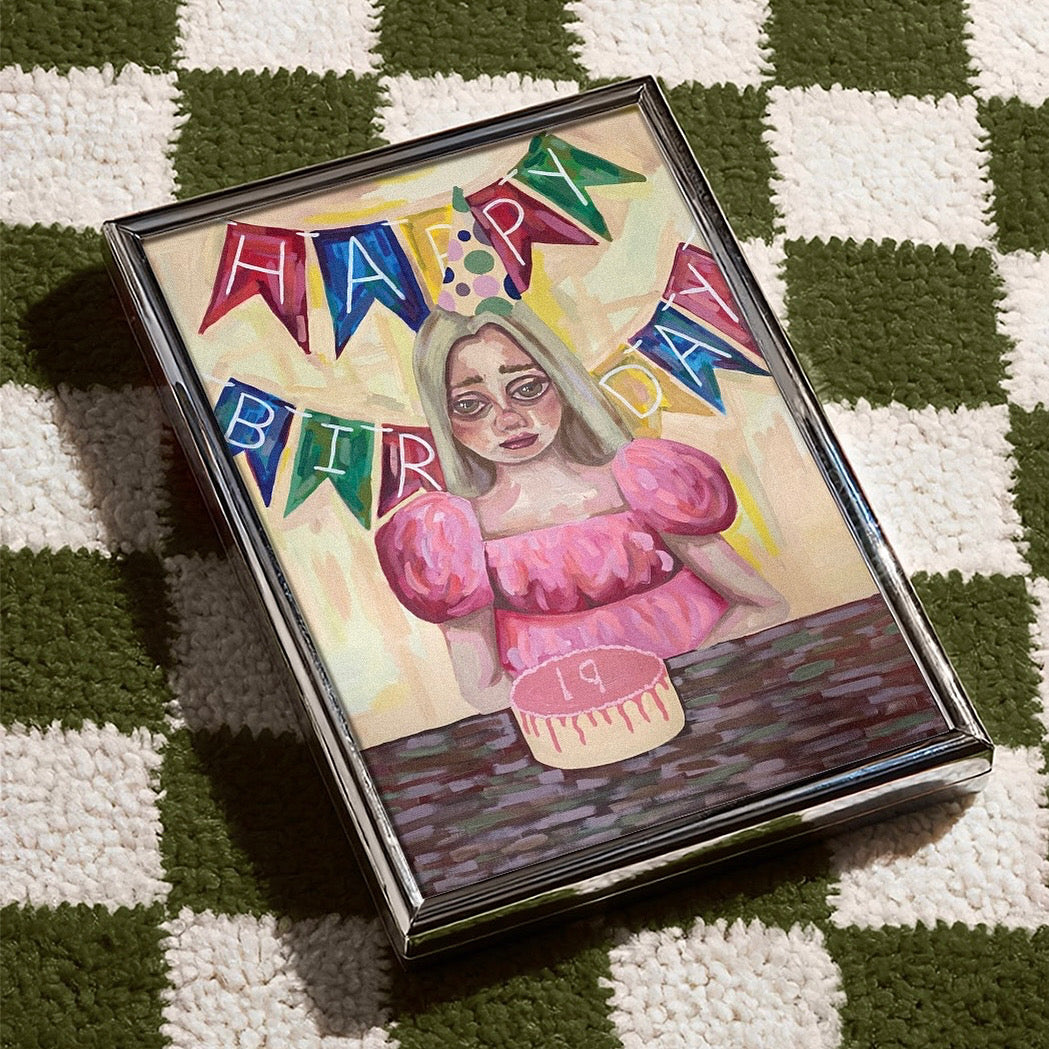 ‘PITY PARTY’ print