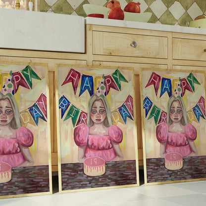 ‘PITY PARTY’ print