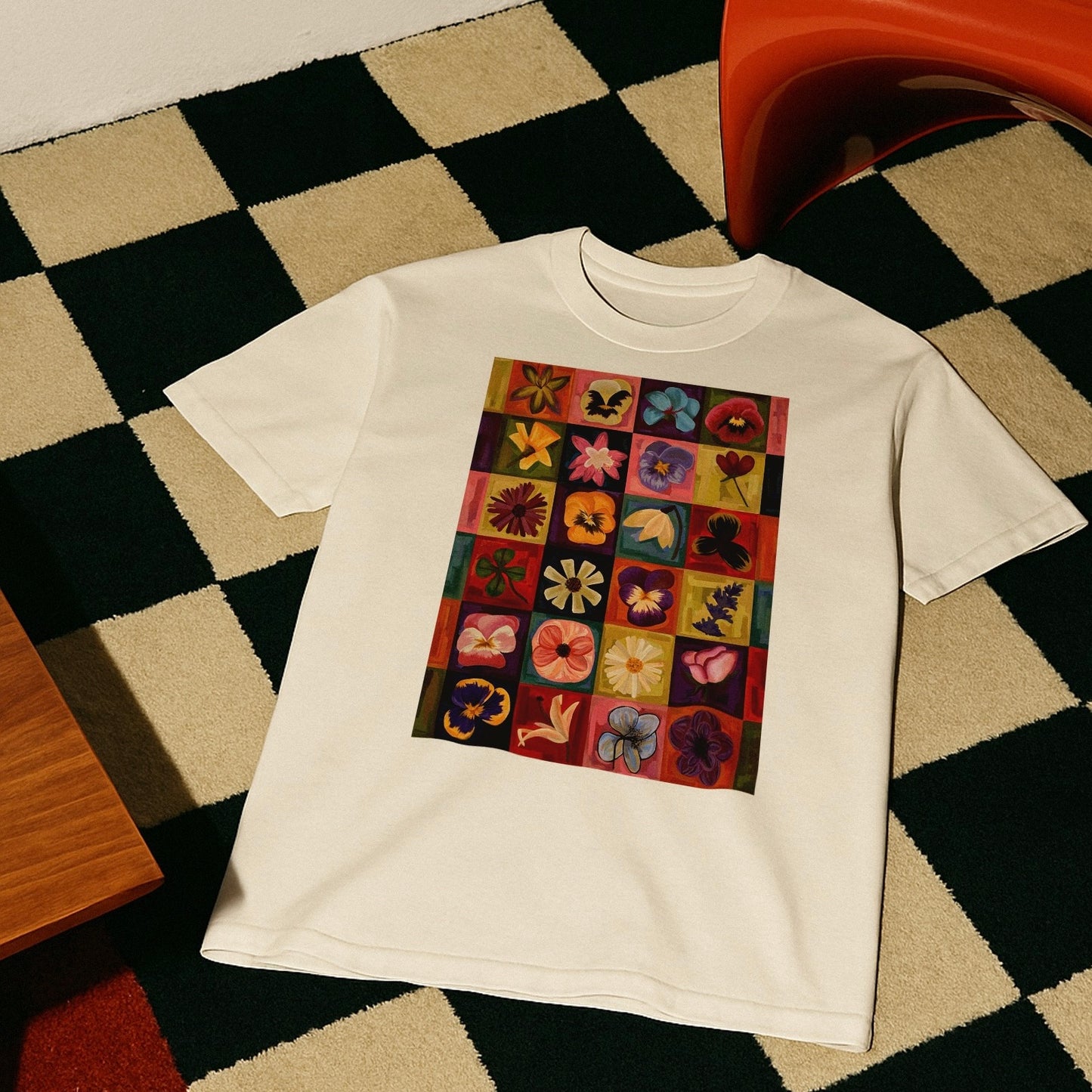 ‘PATCHWORK’ baby tee