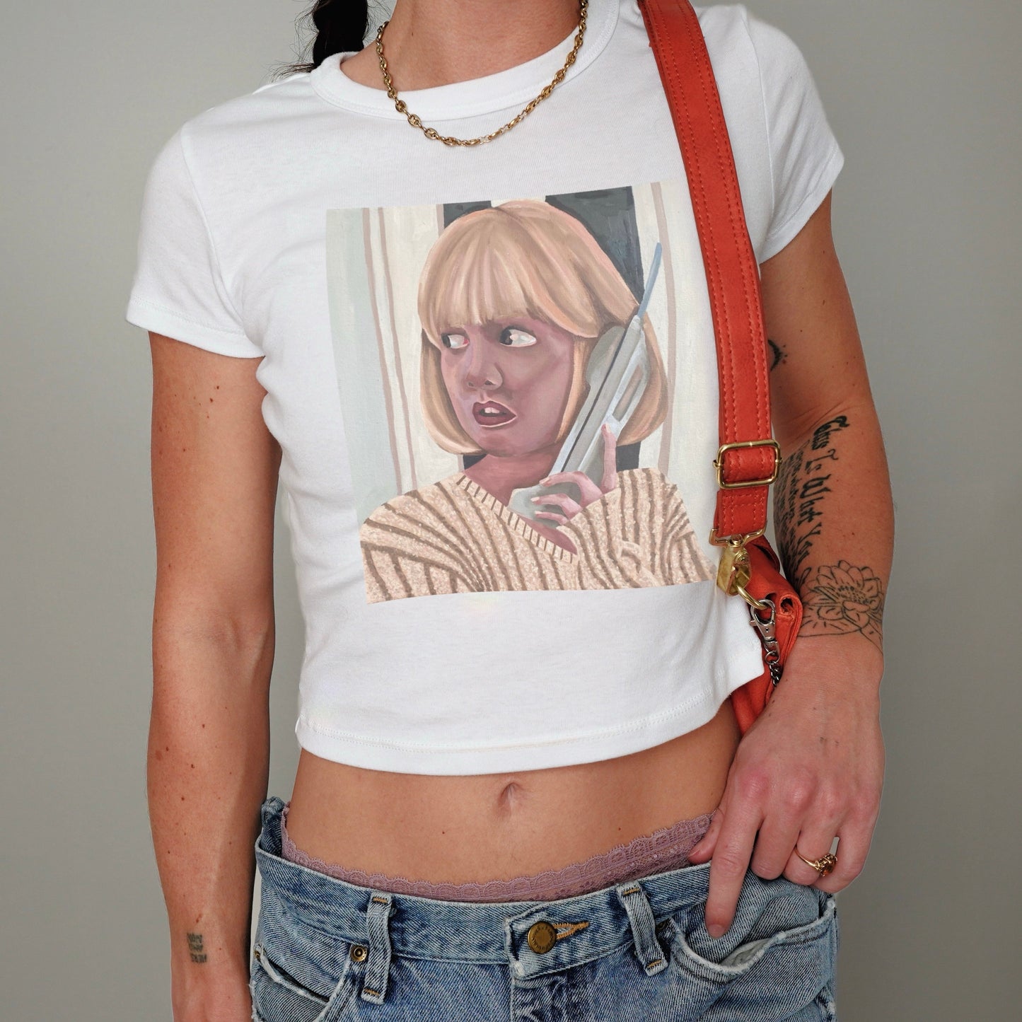 ‘SCREAM’ baby tee