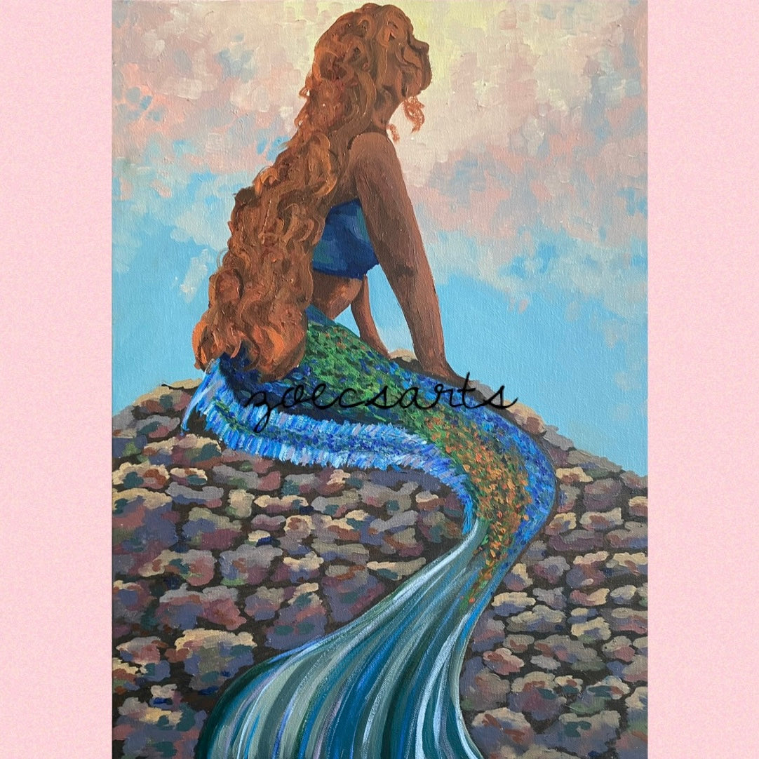 ‘MY LITTLE MERMAID’ original artwork