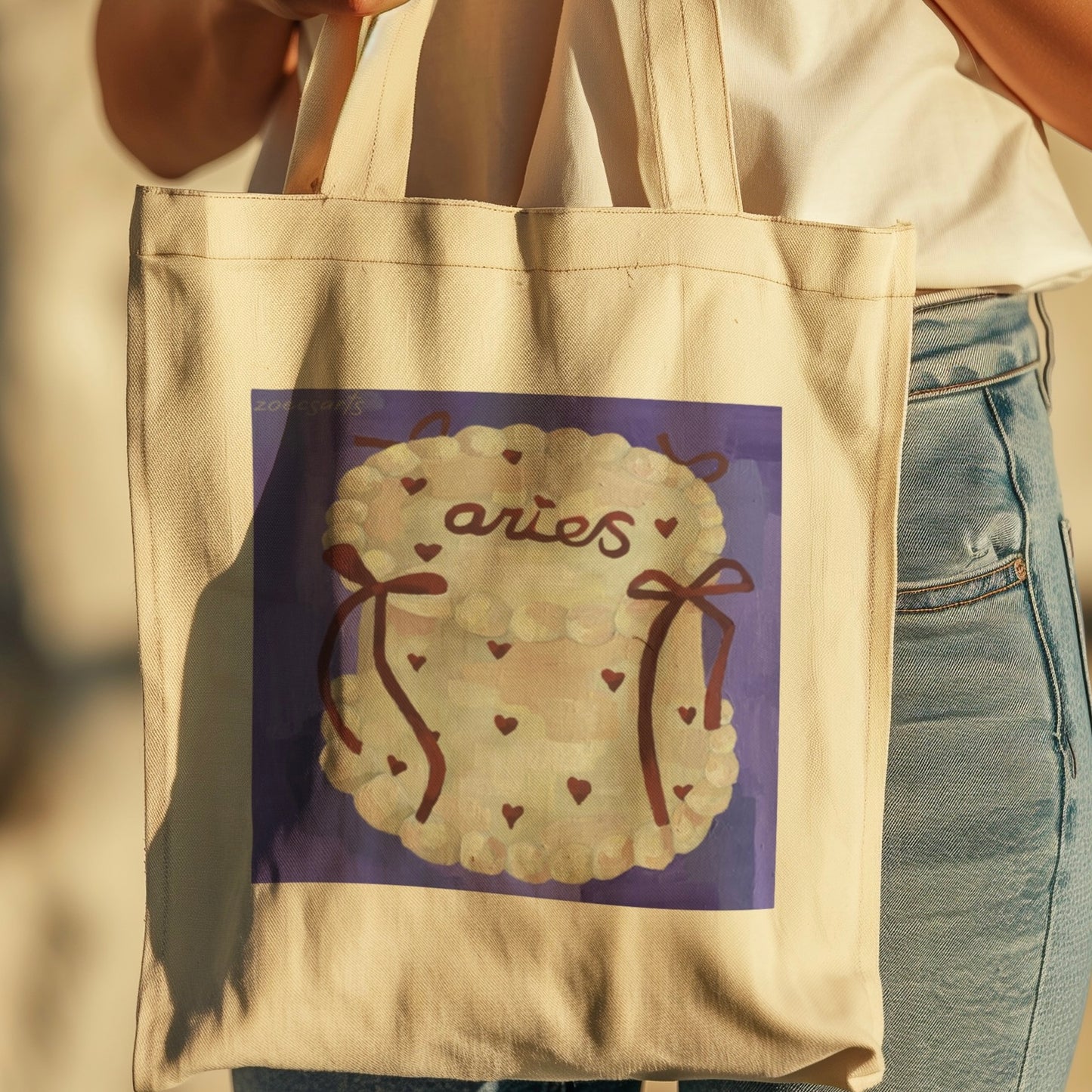 ‘ARIES’ eco tote bag