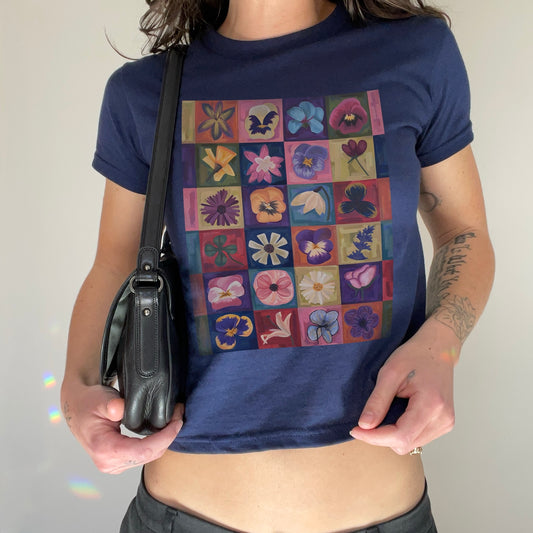 ‘PATCHWORK’ baby tee