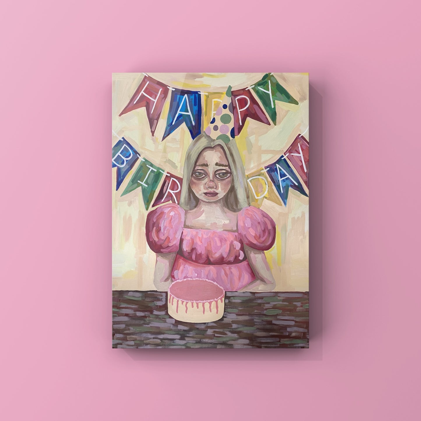 ‘PITY PARTY’ greeting card