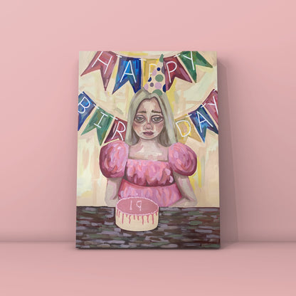 ‘PITY PARTY’ print