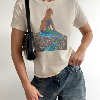 ‘MY LITTLE MERMAID’ baby tee