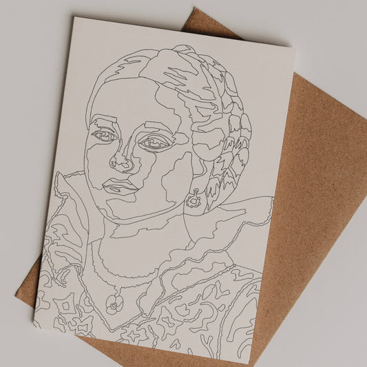 ‘RHAENYRA’ colouring page