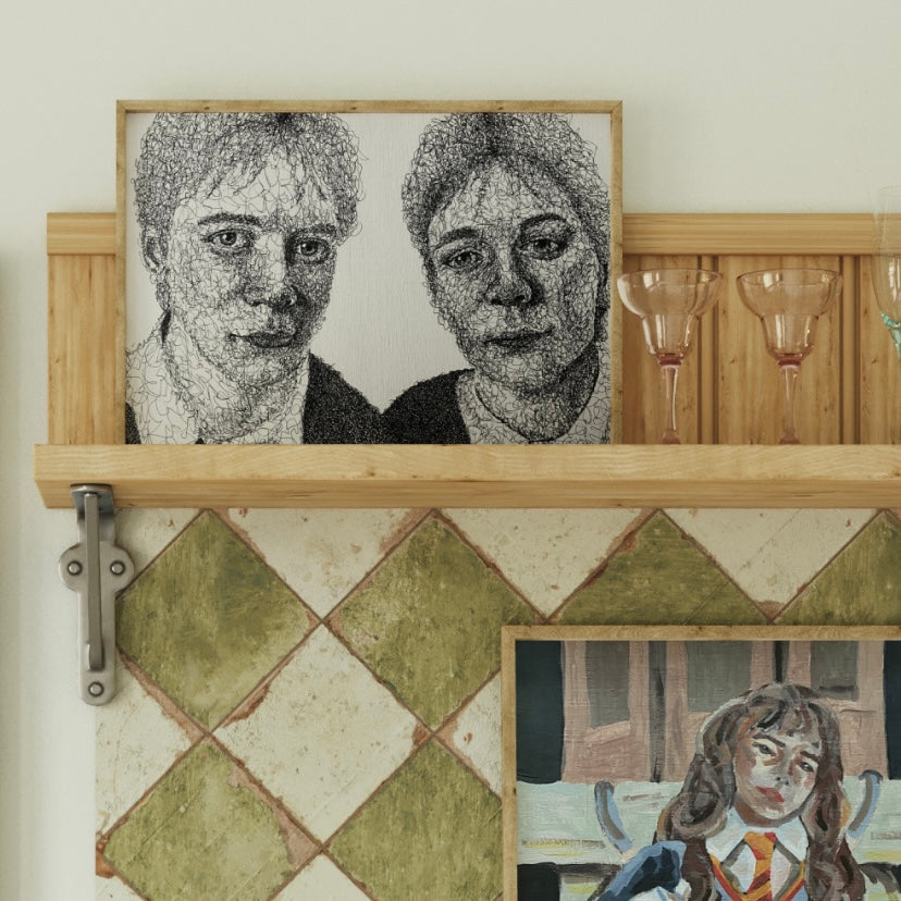 ‘FRED & GEORGE’ print