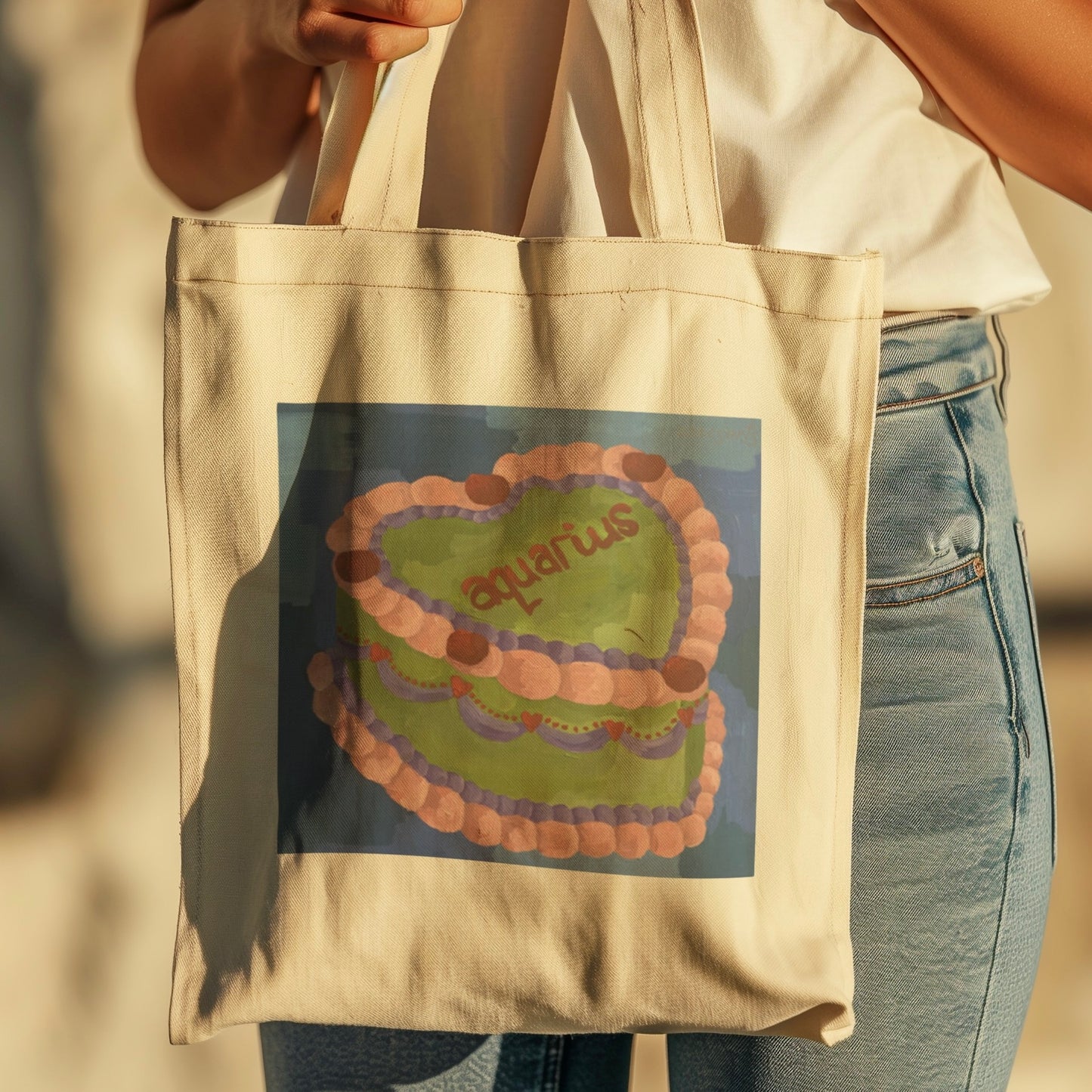 ‘AQUARIUS’ tote