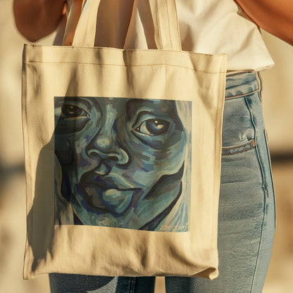 ‘BLUE’ eco tote bag