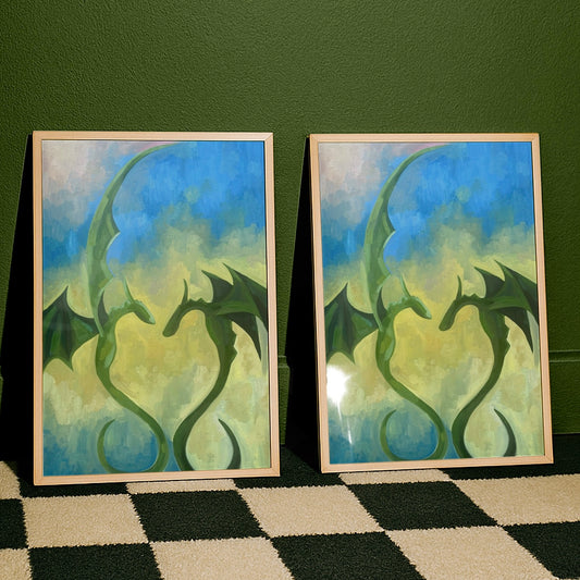 ‘DRAGONS’ print