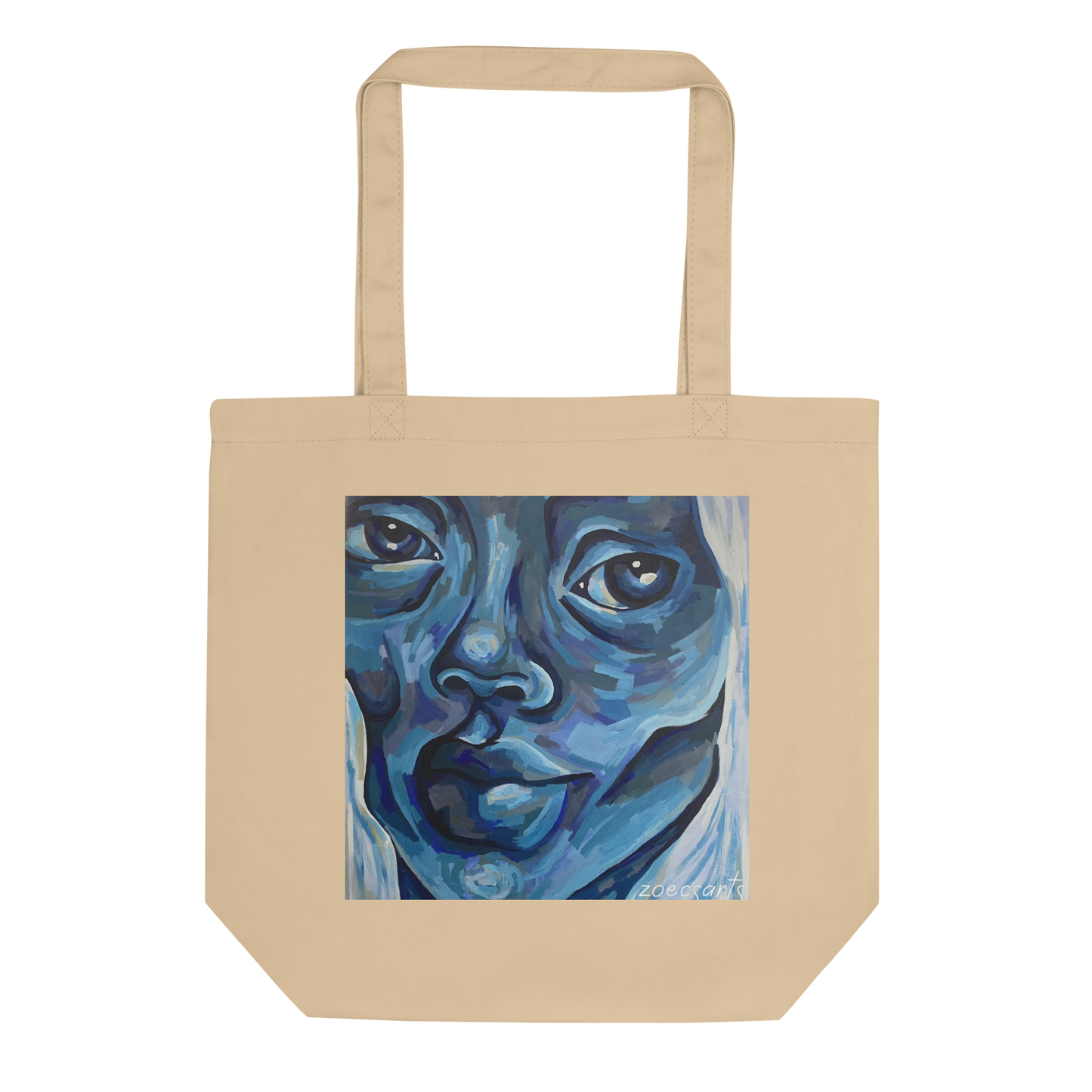 ‘BLUE’ eco tote bag