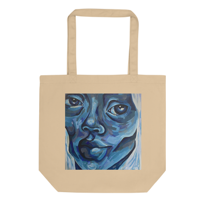 ‘BLUE’ eco tote bag